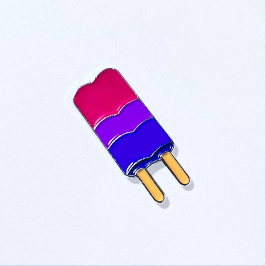 Bisexual Popsicle Pride Pin