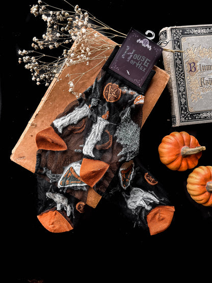 Magic Spell Socks | witch | Accessories | spooky | goth