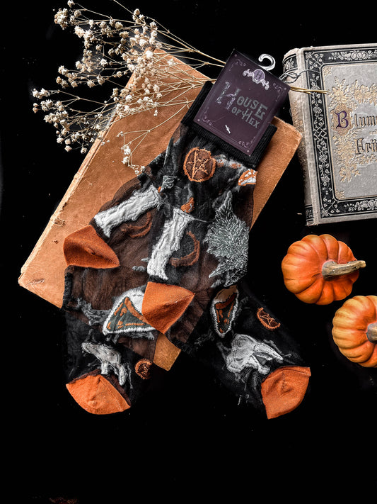 Magic Spell Socks | witch | Accessories | spooky | goth