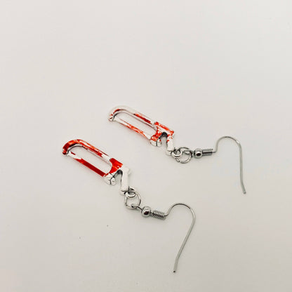Terror Halloween Dress Up Blood Earrings