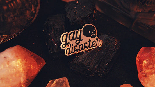 Gay Disaster Pin