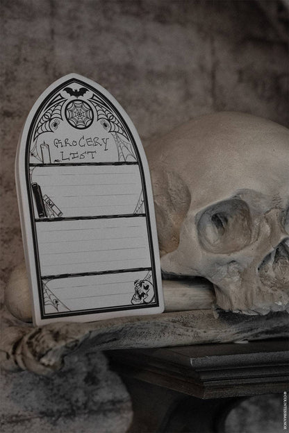 Haunted Bookcase Sticky Notes