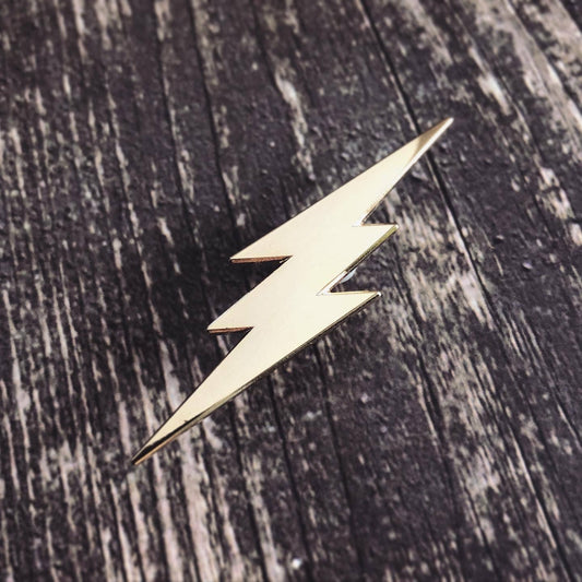 Lightning Enamel Pin