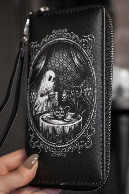 Ghostly Tea Time Wallet