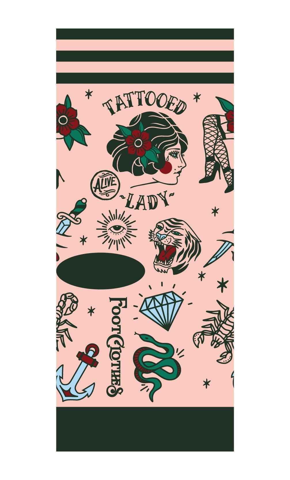 Tattooed Lady Socks