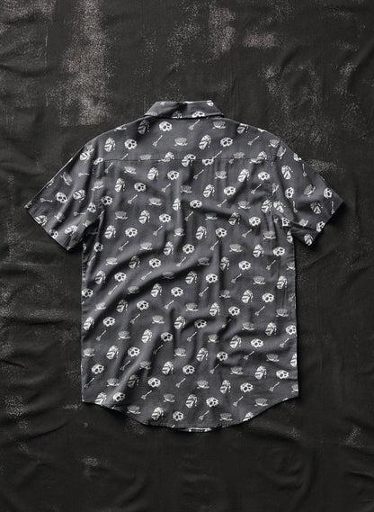 Cereal Killer Casual Button Down Shirt