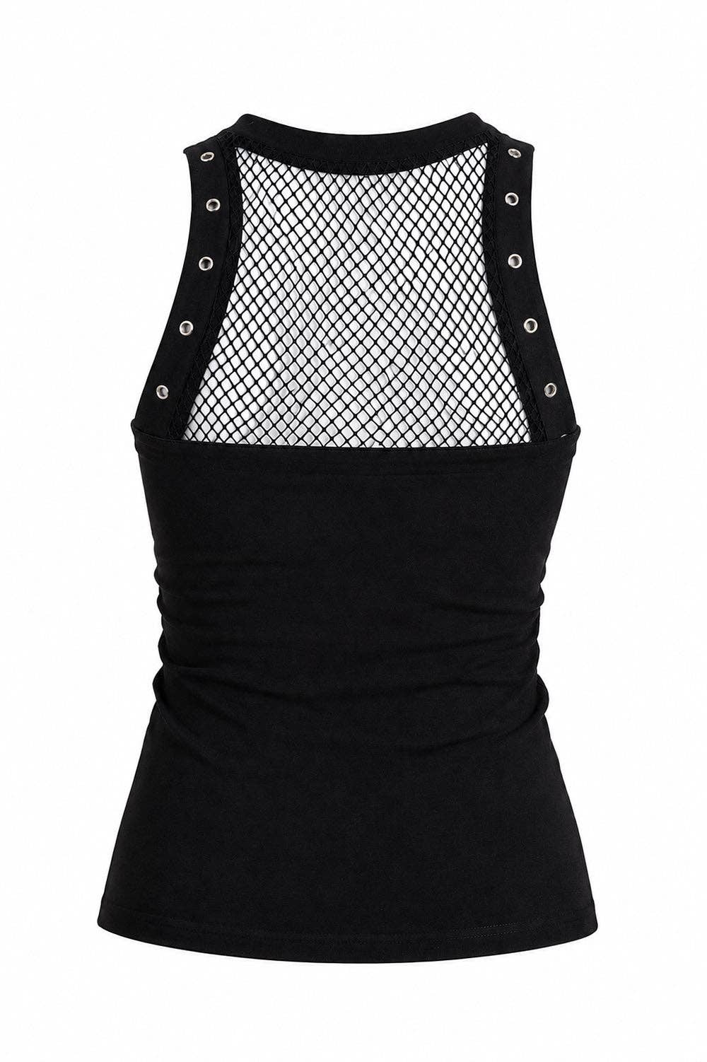 Lunar Eclipse Eyelet Tank Top