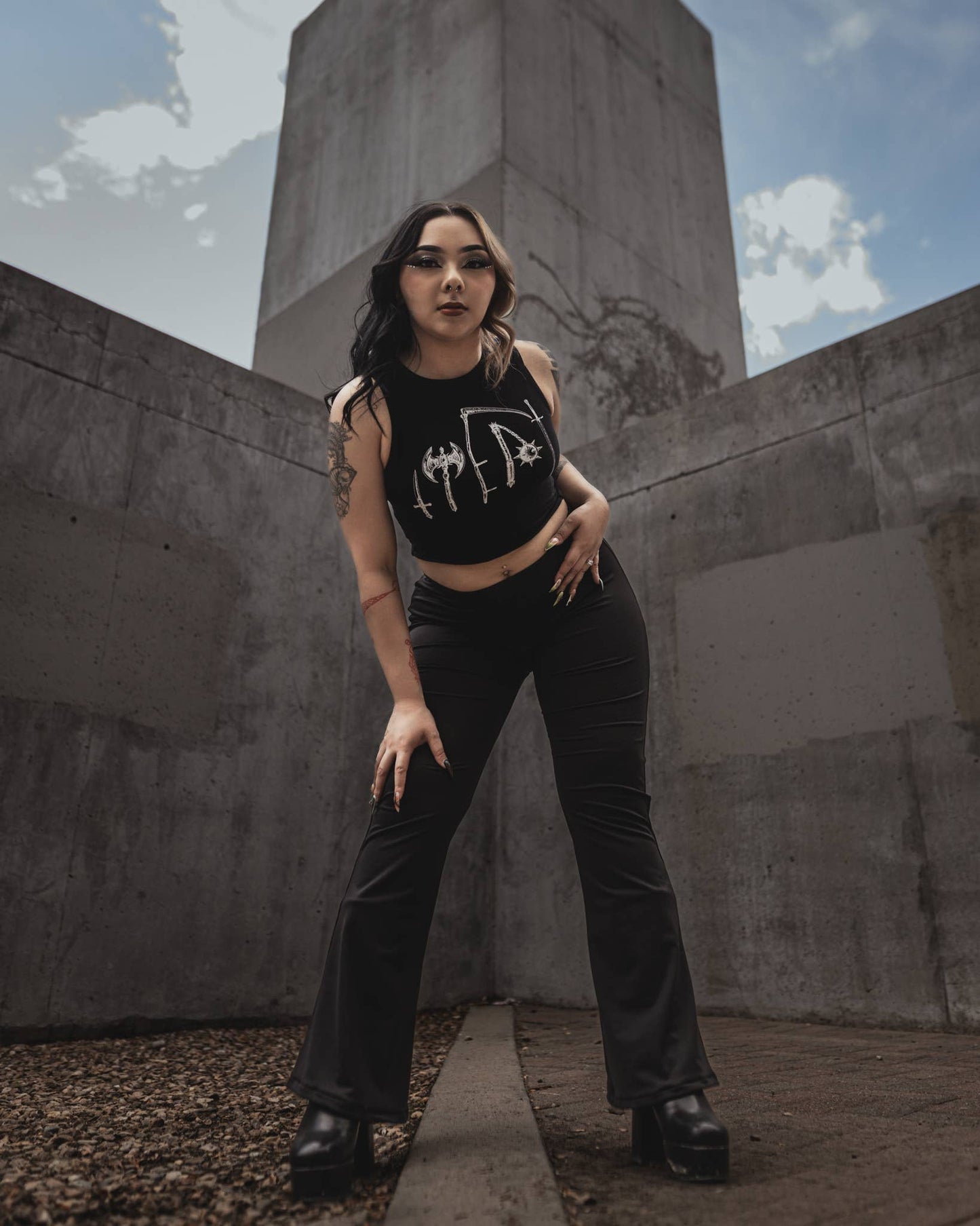 Van Helsing Crop Top