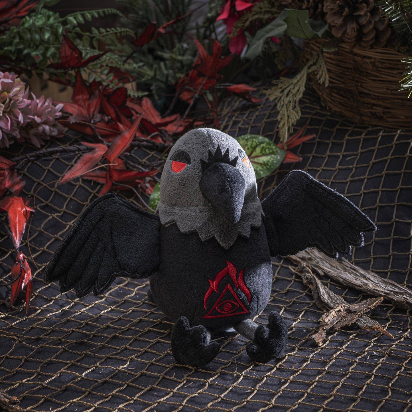 Raven Stuffed Plush Toy, Pack of 48