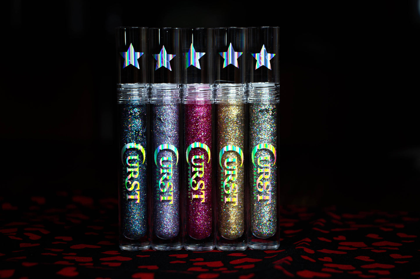 Holographic Lip Glitz - Gold Rush