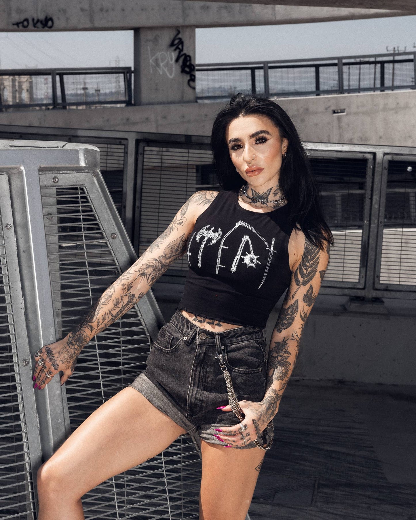 Van Helsing Crop Top