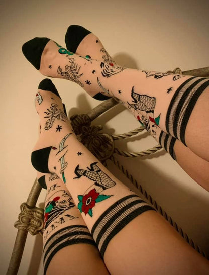 Tattooed Lady Socks