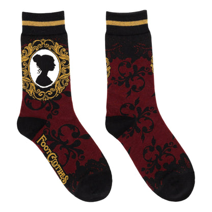 Mourning Brooch Crew Socks
