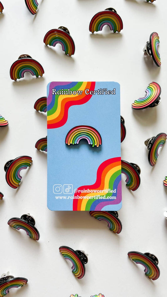 Rainbow Pride Enamel Pin