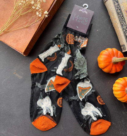 Magic Spell Socks | witch | Accessories | spooky | goth