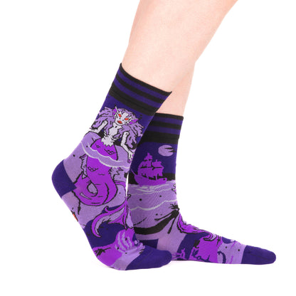 Death Siren Crew Socks