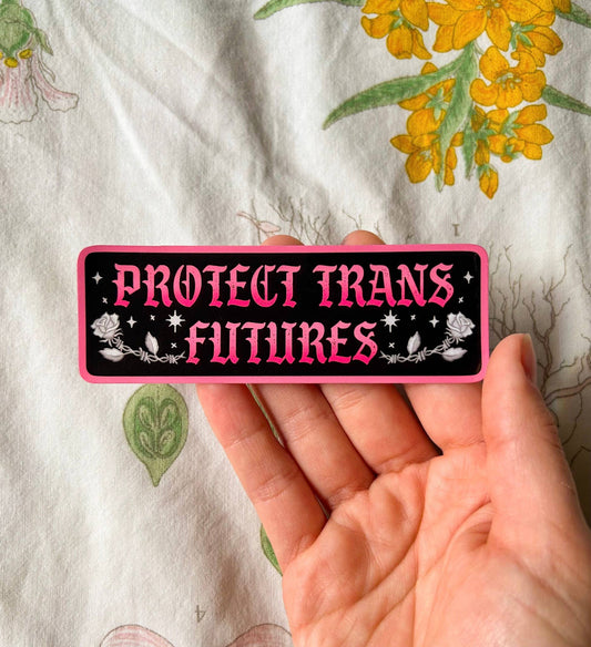 Protect Trans Futures Sticker