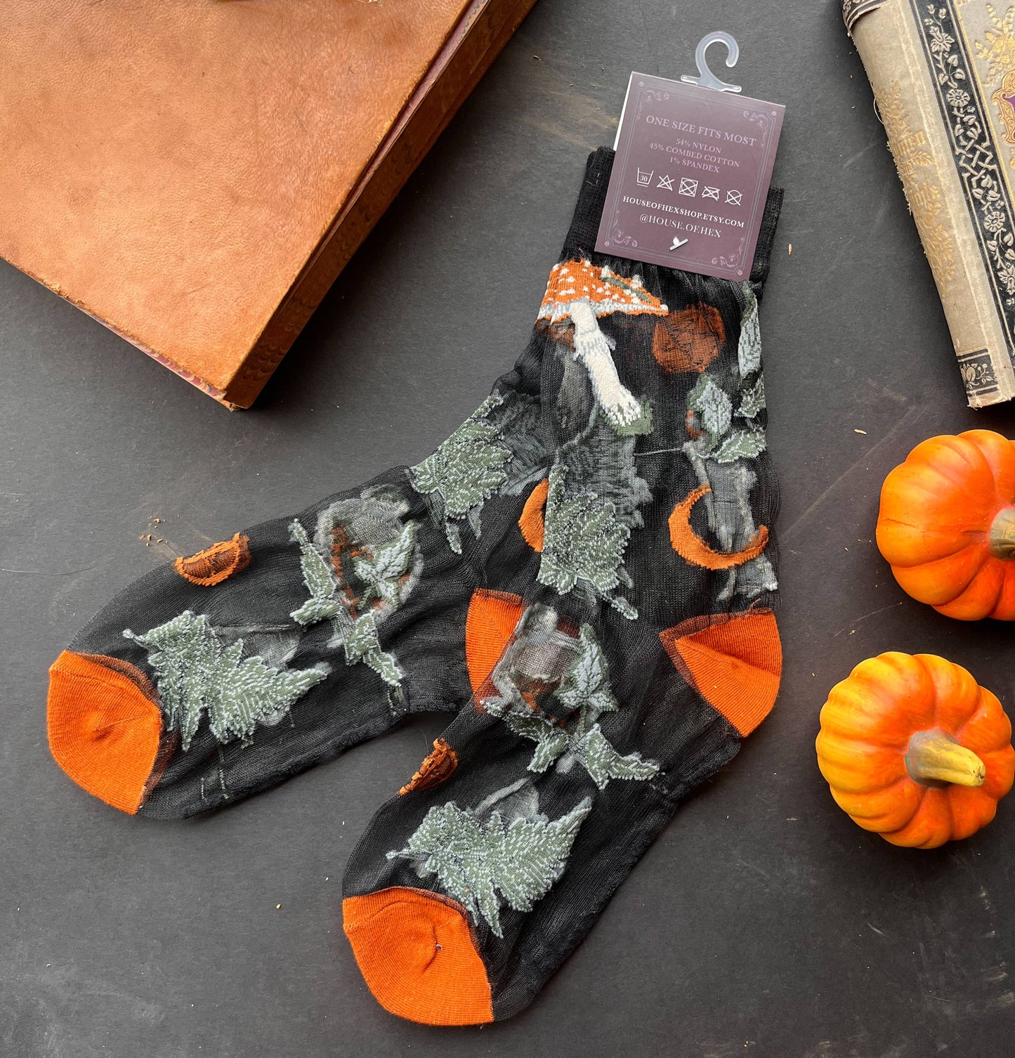 Magic Spell Socks | witch | Accessories | spooky | goth