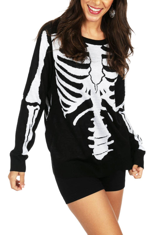 Skeleton Halloween Sweater