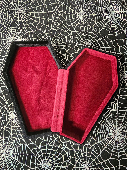 Coffin Jewelry Box (Open Box)