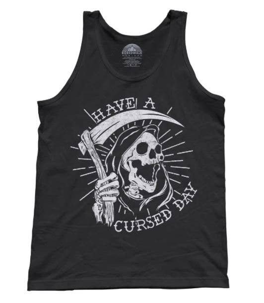 Have A Cursed Day Unisex Tank Top