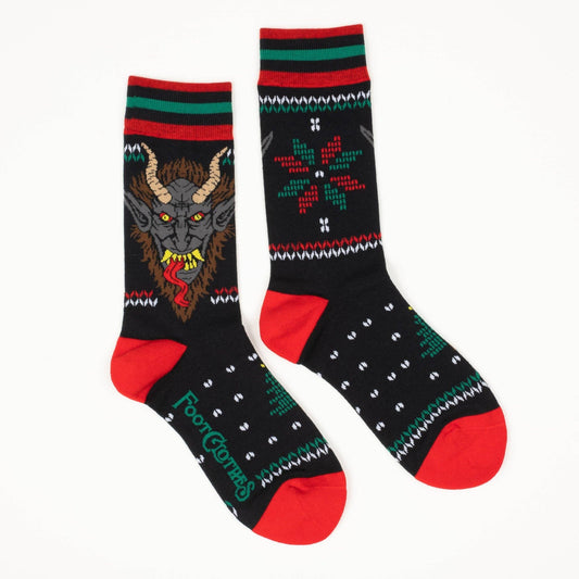 Krampus Sweater Crew Socks